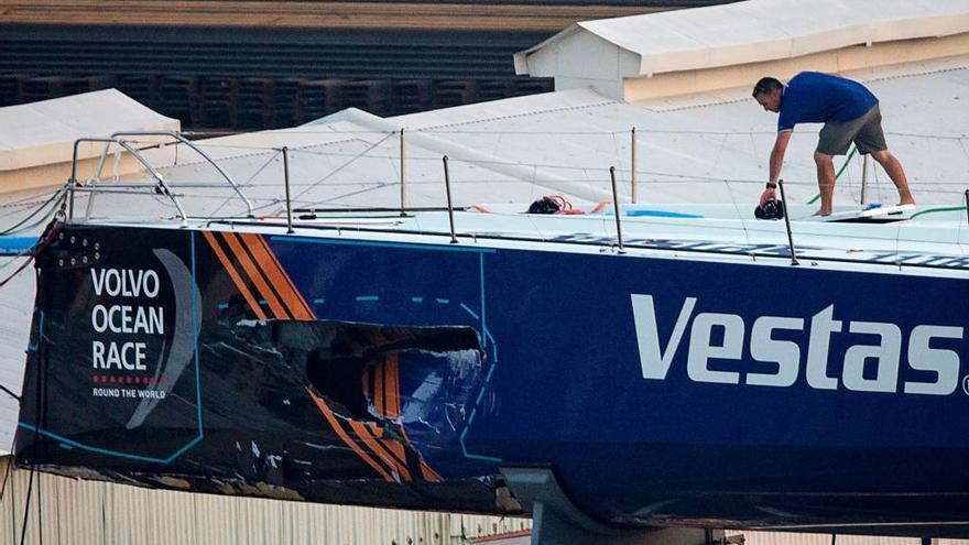 Un tripulante de un pesquero muere tras chocar con un barco de la Volvo Ocean Race