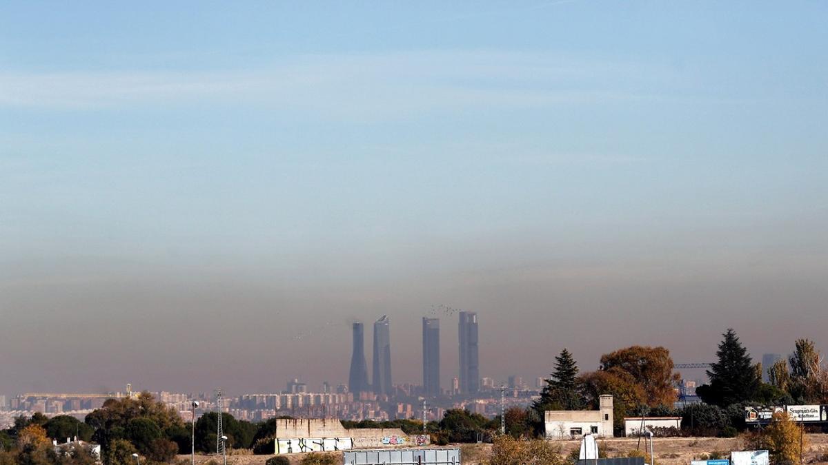 CONTAMINACIÃ&quot;N SOBRE MADRID