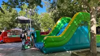 Castillos hinchables gratuitos y todo tipo de talleres en Cánovas de Cáceres este sábado