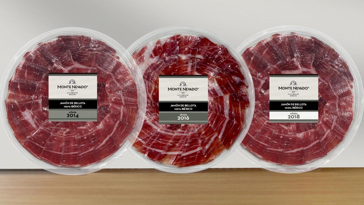 Jamón de bellota 100% ibérico (Monte Nevado).