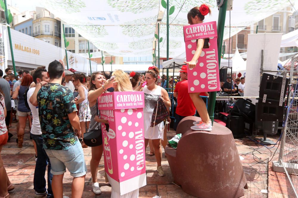 Segunda jornada de la Feria del centro.