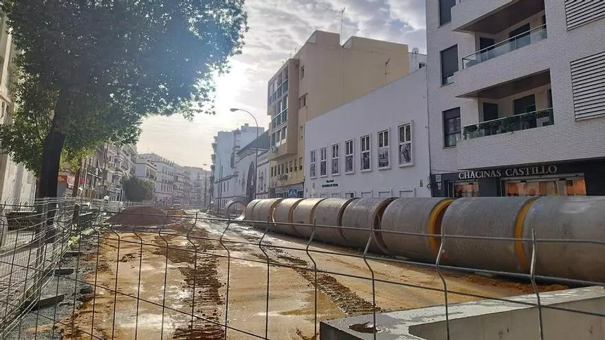 El avance de las obras en Pagés del Corro y en Triana