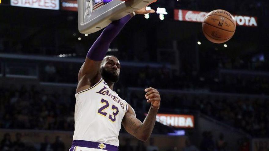 Lebron James ya es mágico con los Lakers