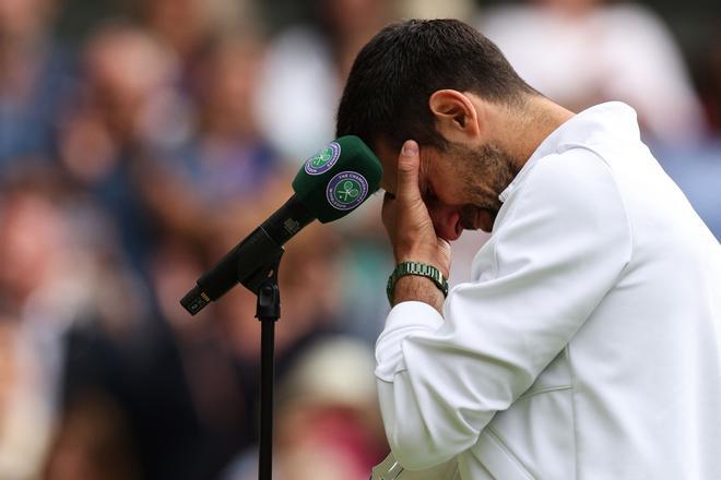 Las mejores fotos del Djokovic - Alcaraz en Wimbledon