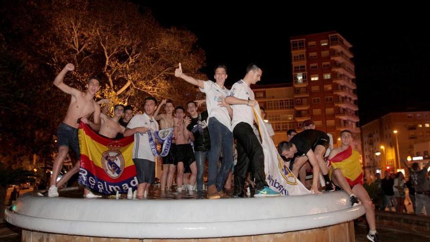 Celebración de la Champions del Real Madrid en Cartagena