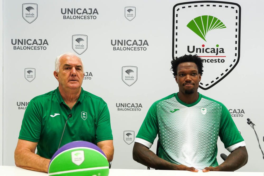 El Unicaja presenta a Deon Thompson