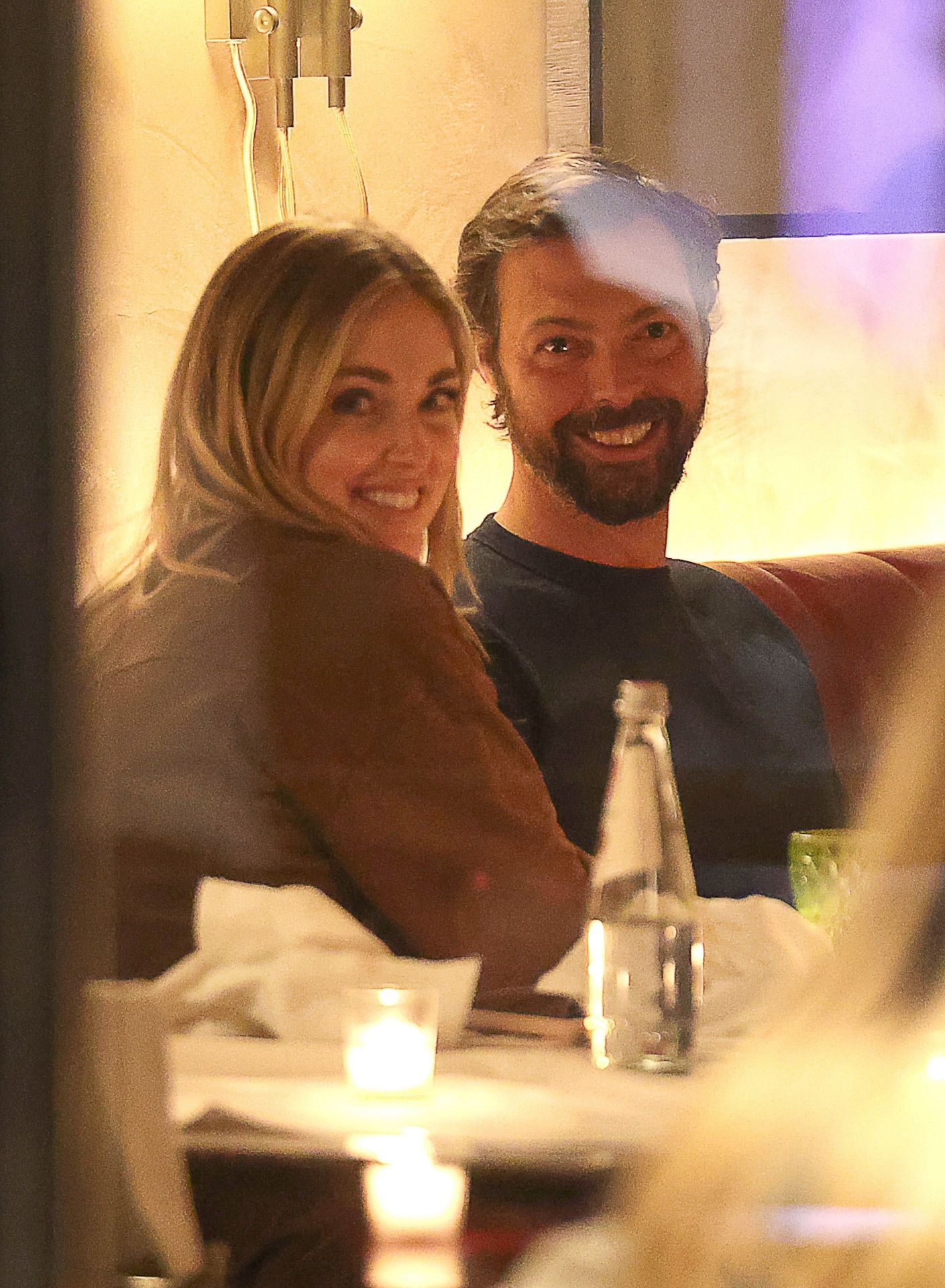 Chiara Ferragni y Giovanni Tronchetti 'cazados' en un restaurante de Milán