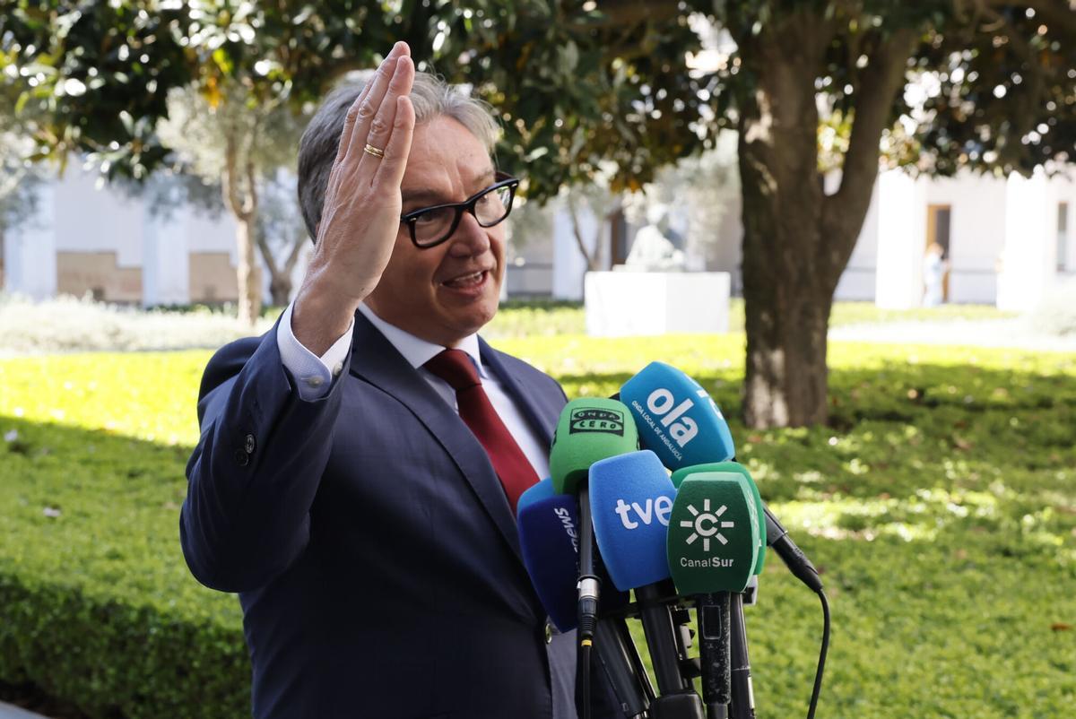 El candidato elegido por VOX para las elecciones en Andalucía, Manuel Gavira.