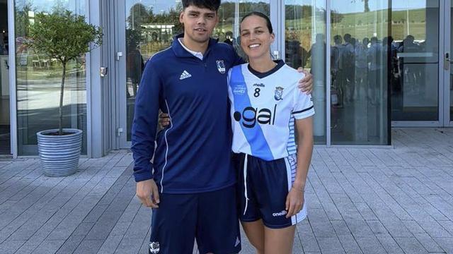 Santi Rodríguez y Laura Nercellas, en Irlanda. |