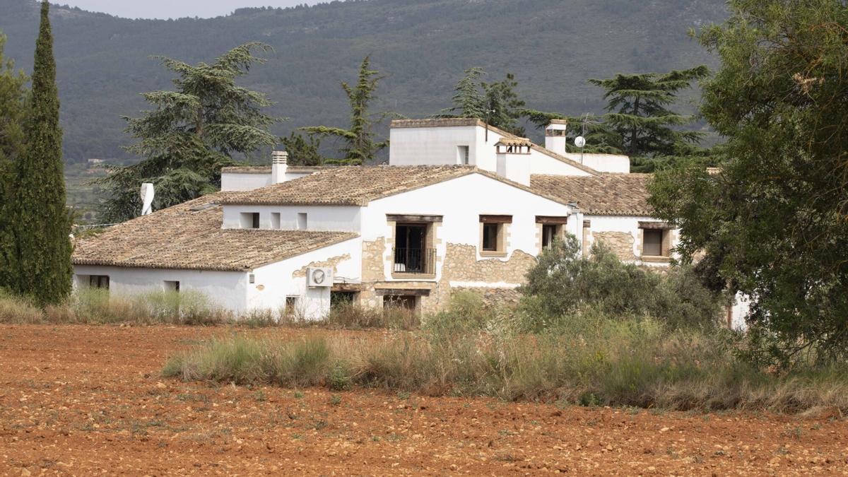Hotel rural San Isidro donde fue agredido el empresario desaparecido en Bocairent