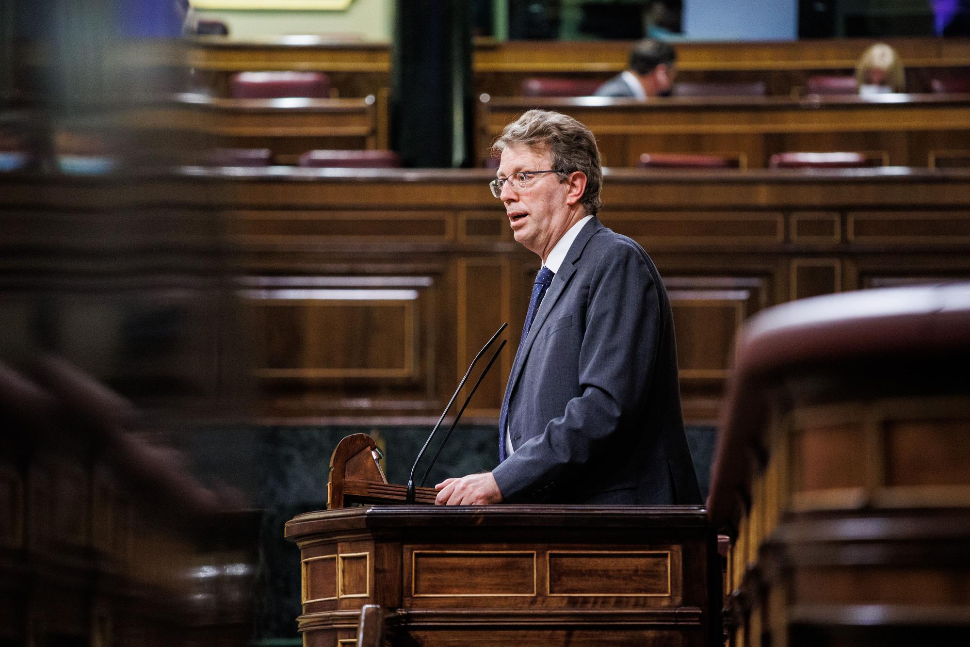 El portavoz económico de Junts en el Congreso, Ferrán Bel.