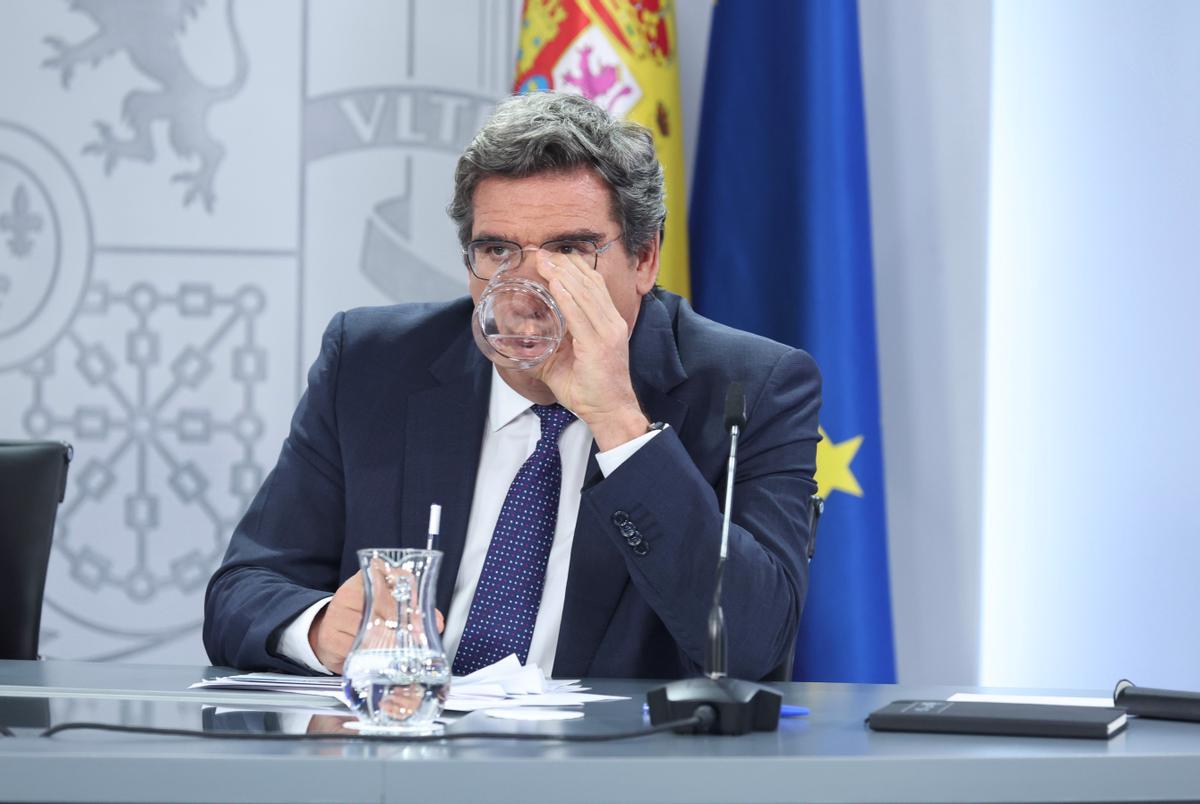 El ministro de Inclusión, Seguridad Social y Migraciones, José Luis Escrivá,.