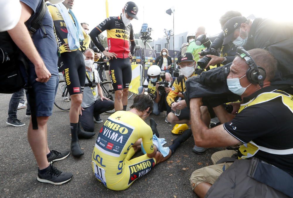 Las imágenes de la 20ª etapa del Tour de Francia.