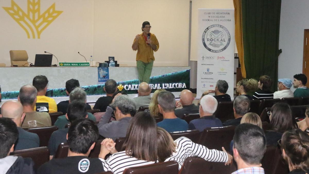 Jordi Tosas durante la conferencia.