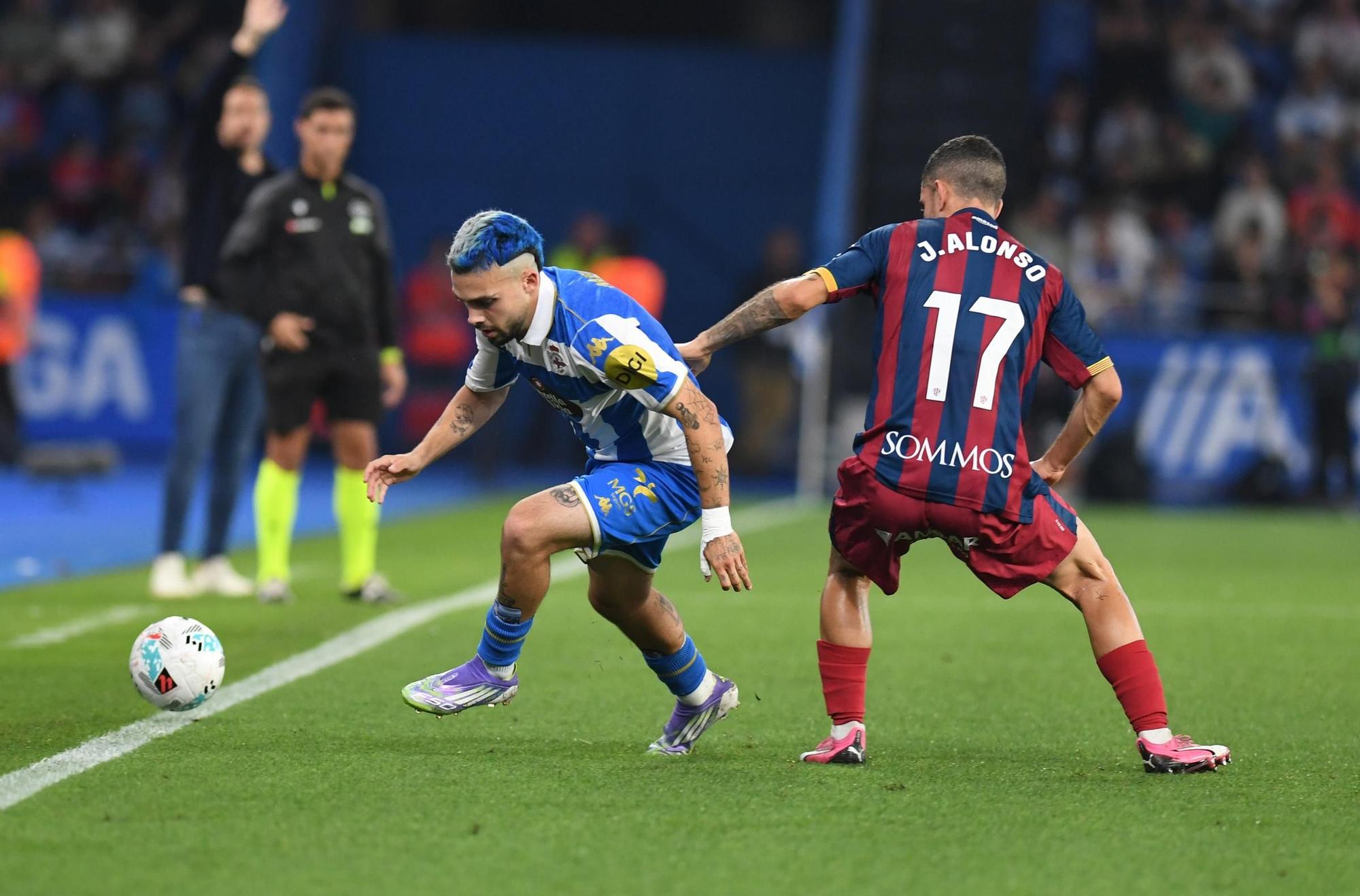 Las mejores imágenes del Deportivo - Huesca