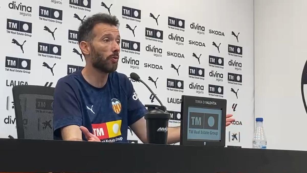 Carlos Corberán habla sobre Rafa Mir y Germán Valera