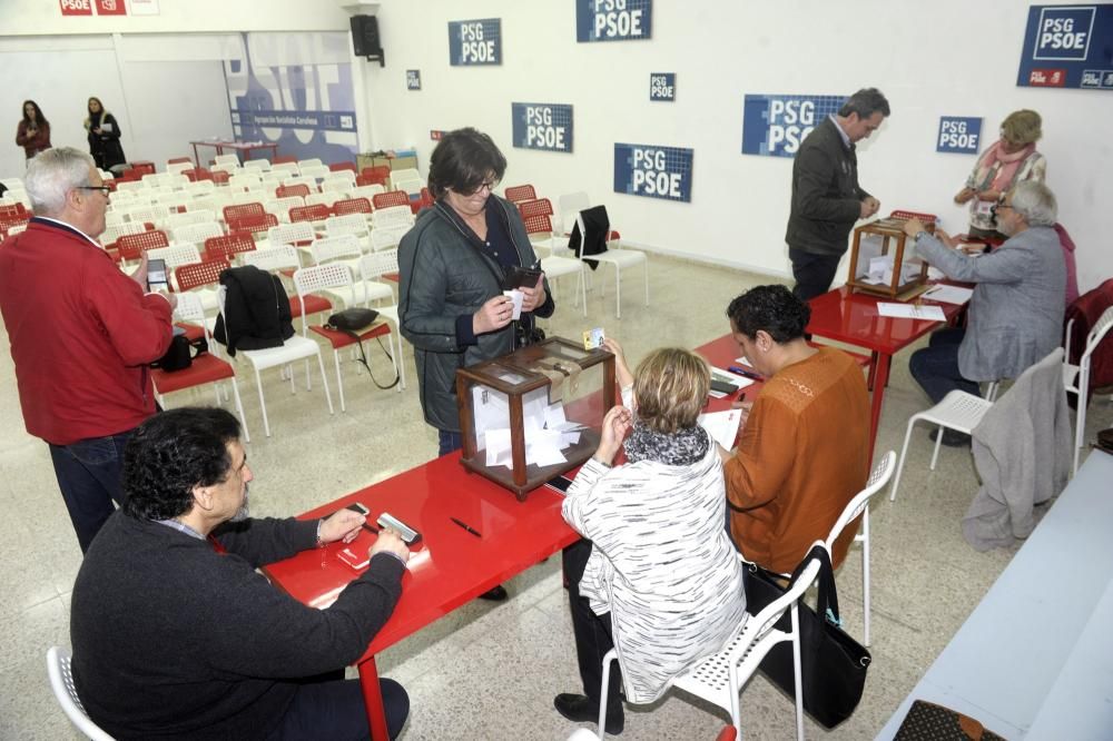 Las primarias del PSOE en Galicia