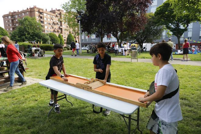En imágenes: Tarde en familia y con juegos en Nuevo Gijón