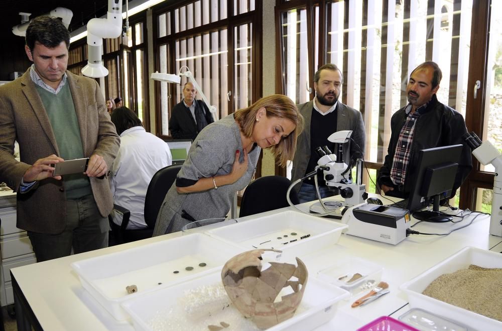 El laboratorio arqueológico de la Casona de Liñare