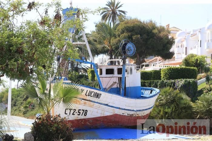 Primer día de paseos al aire libre en Mazarrón