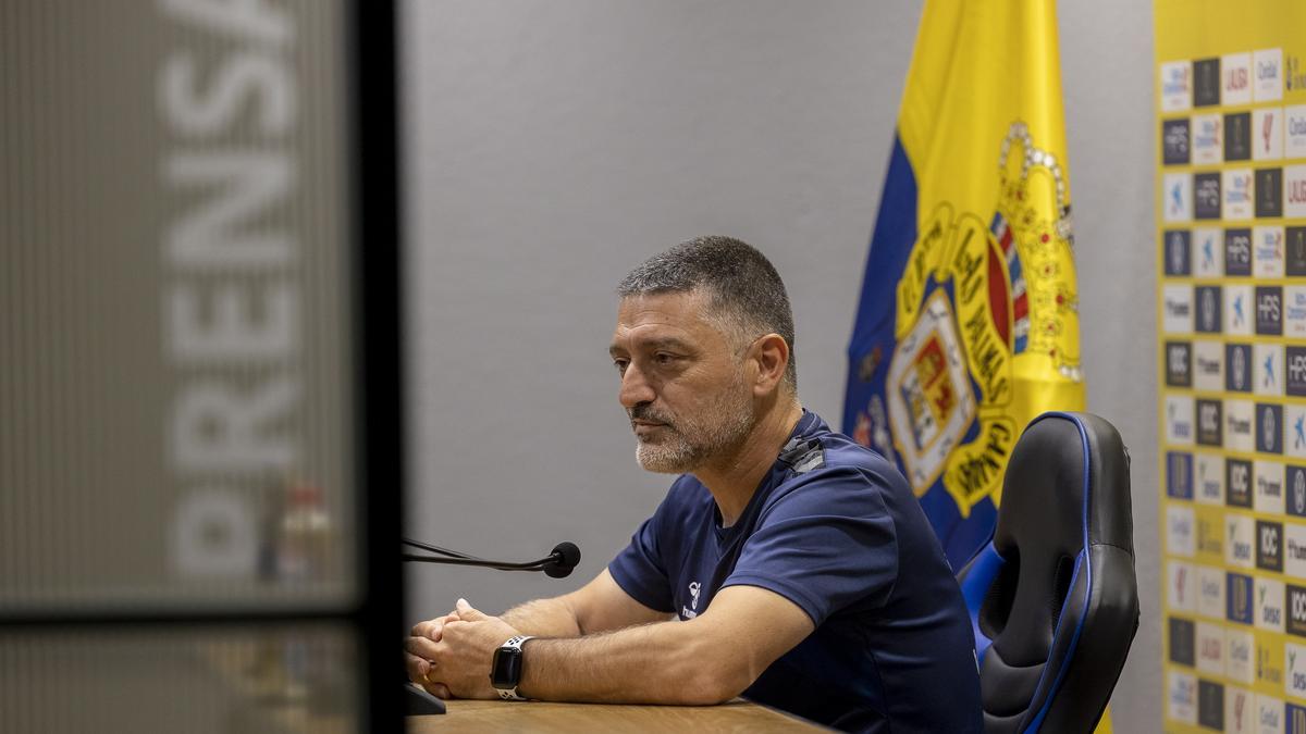 García Pimienta habla del próximo partido frente al Villarreal