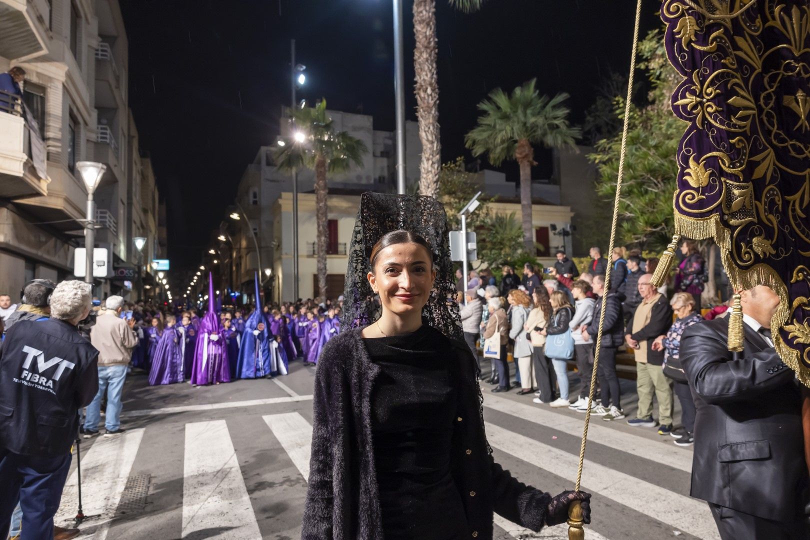 Aquí las imágenes de la Procesión de Lunes Santo en Torrevieja