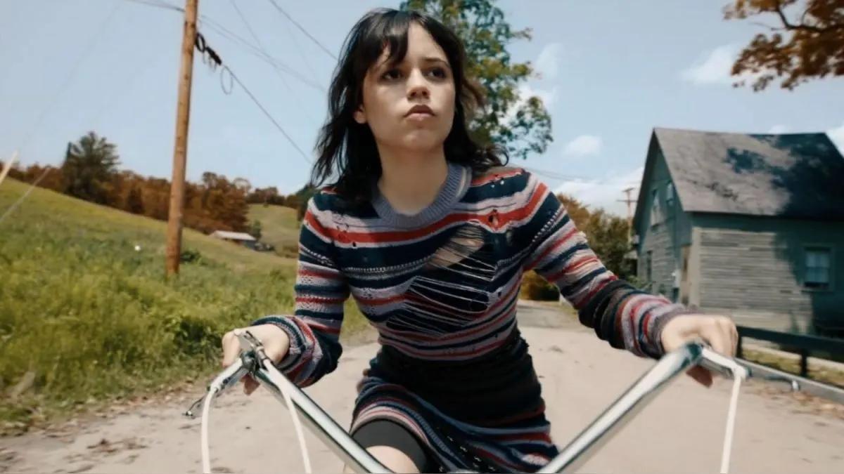 Jenna Ortega en el nuevo 'Bitelchús'.