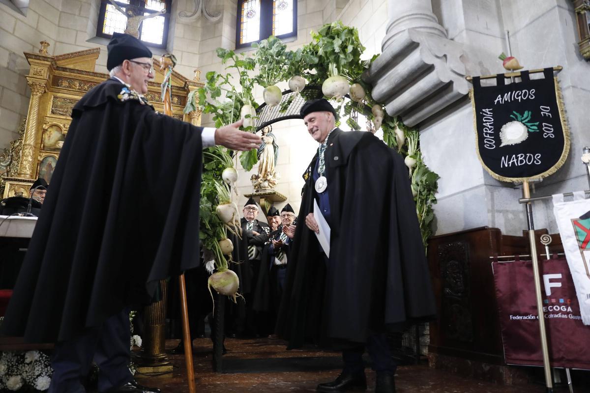 Así fue la ceremonia y los actos en torno al XX Capítulo de la Cofradía de Amigos de los Nabos.