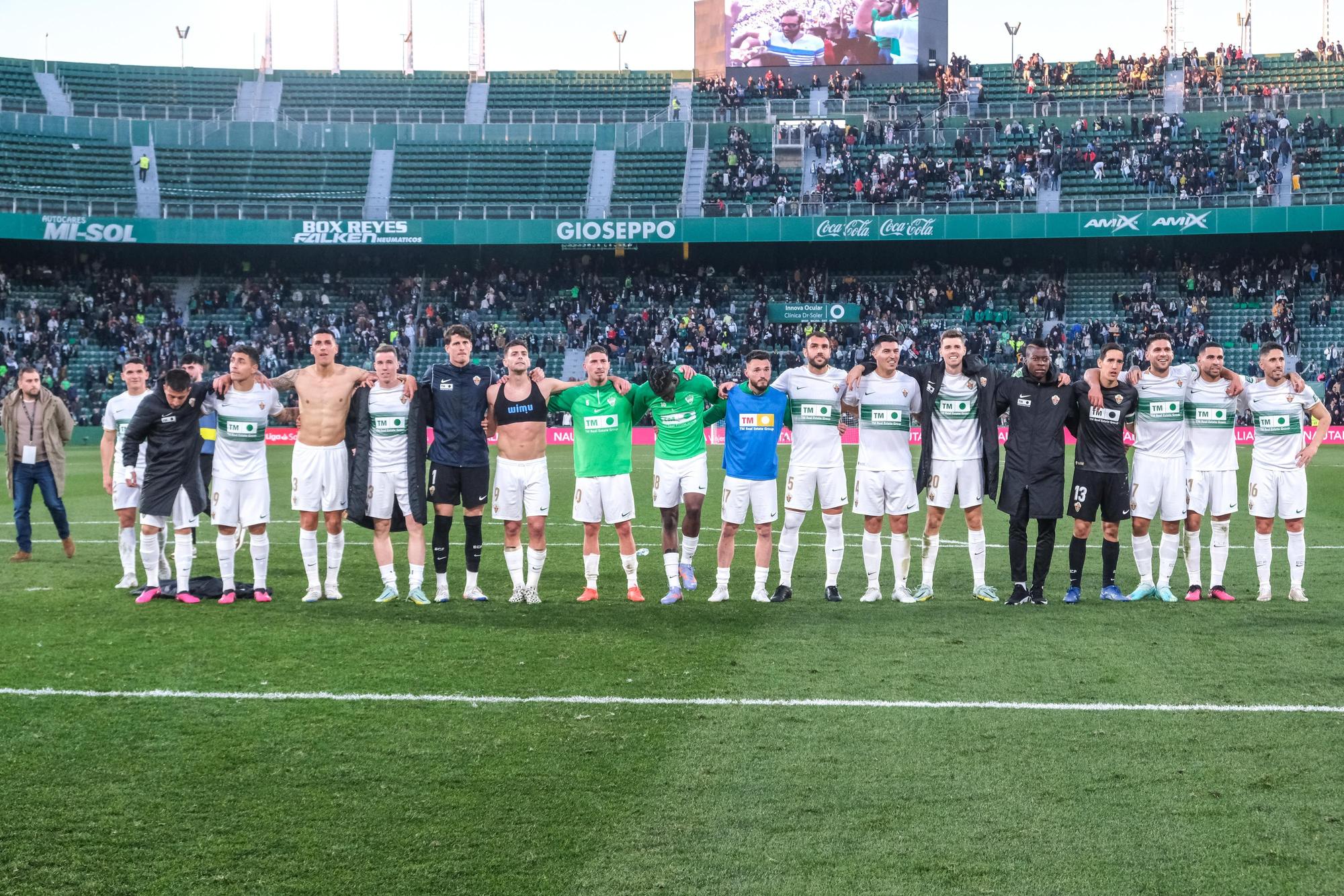 Las mejores imágenes de la primera victoria del Elche en La Liga