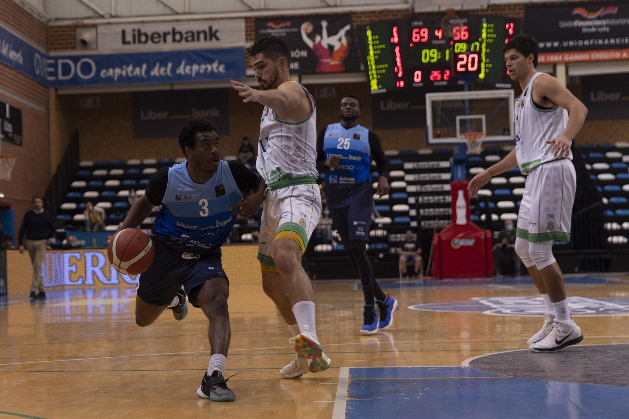 Nuevo recital del Oviedo Baloncesto: gana al Castelló por 91-77