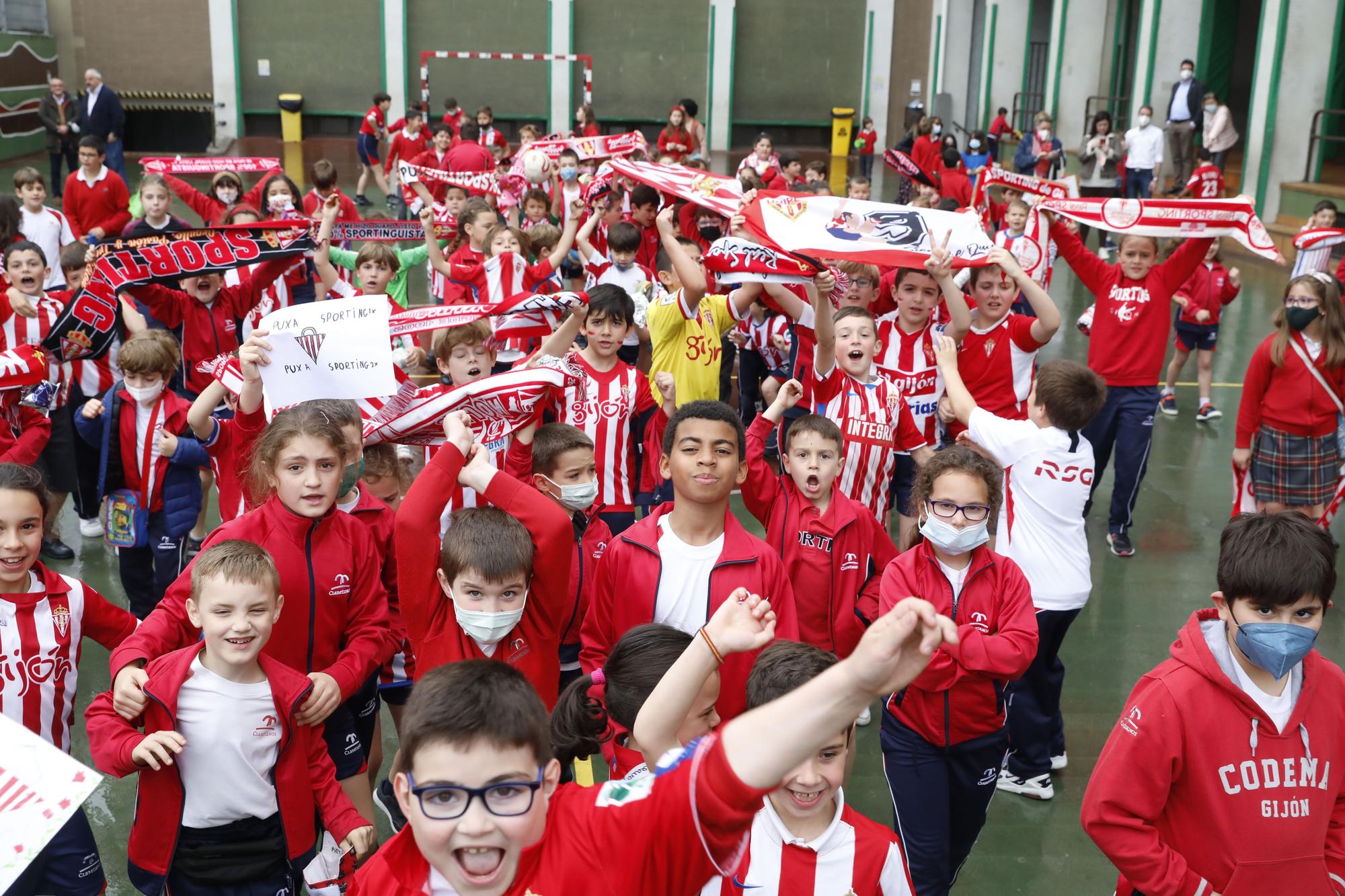 El Corazón de María, con el Sporting