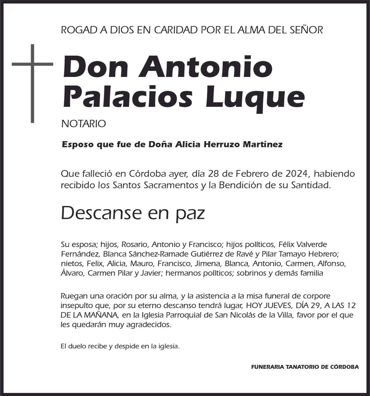 Antonio Palacios Luque