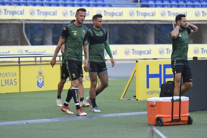 DEPORTES 05-03-19  LAS PALMAS DE GRAN CANARIA.  Primer entrenamiento de Pepe Mel. FOTOS: JUAN CASTRO