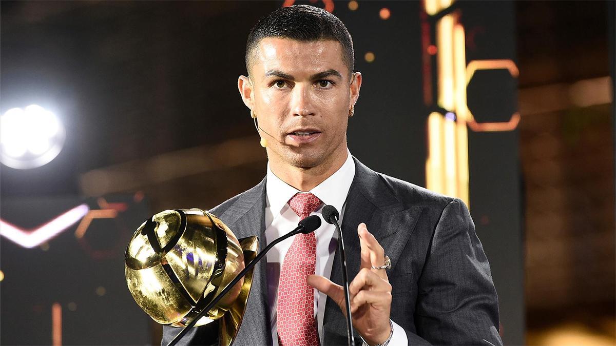 Cristiano Ronaldo elegido el mejor jugador del S XXI en los Globe Soccer Awards