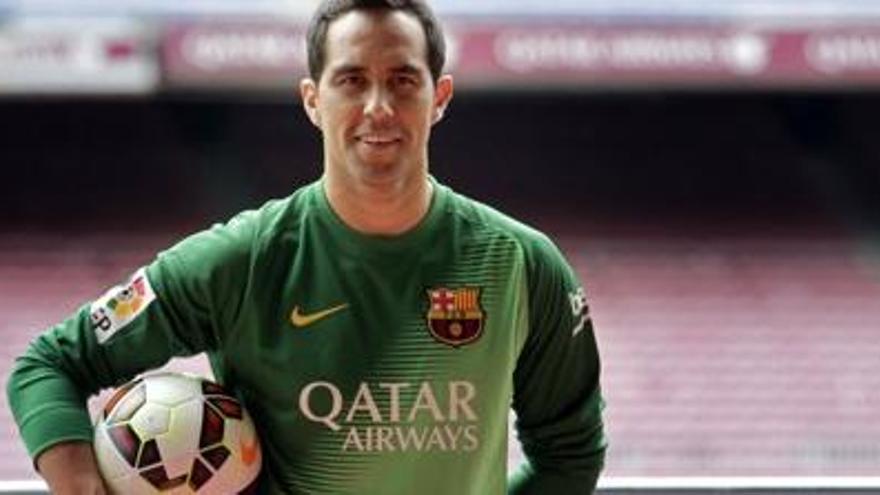 Bravo arriba disposat a guanyar-se el lloc i ser el porter titular al Barça
