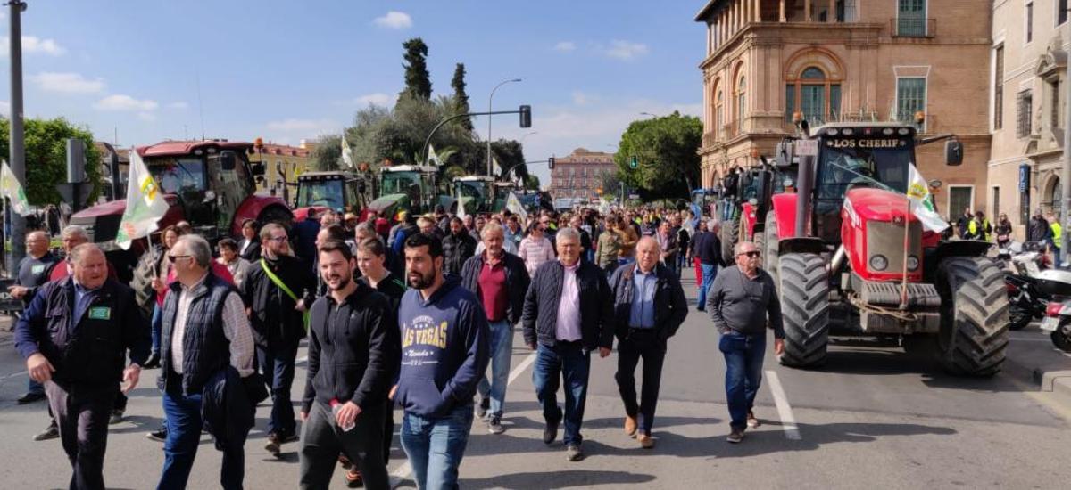 Así te hemos contado la manifestación del campo en la Región