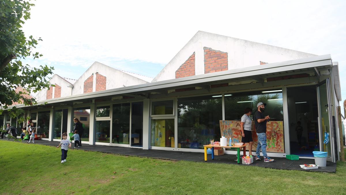 Imagen de archivo de una vista exterior de la escuela infantil de Rons.