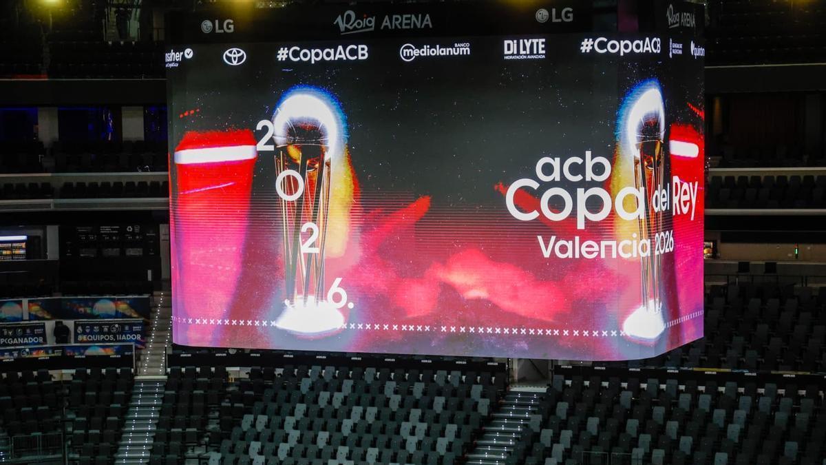 El Roig Arena acoge la Copa del Rey de Baloncesto hasta el domingo.