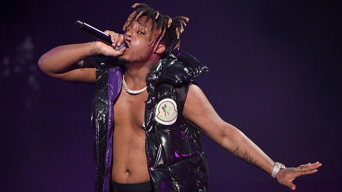 Juice Wrld, durante un concierto en Filadelfia, el pasado agosto