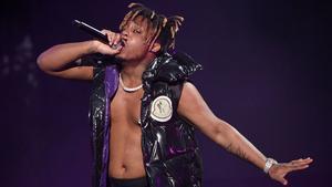 Juice Wrld, durante un concierto en Filadelfia, el pasado agosto.