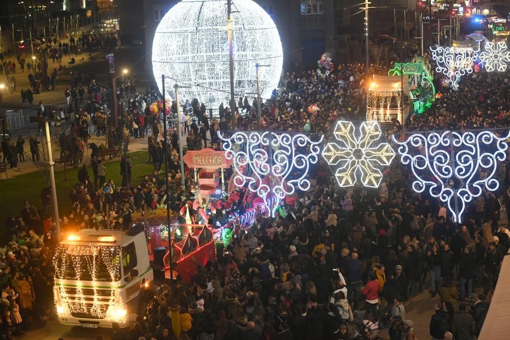 Cabalgata de Reyes de A Coruña 2019