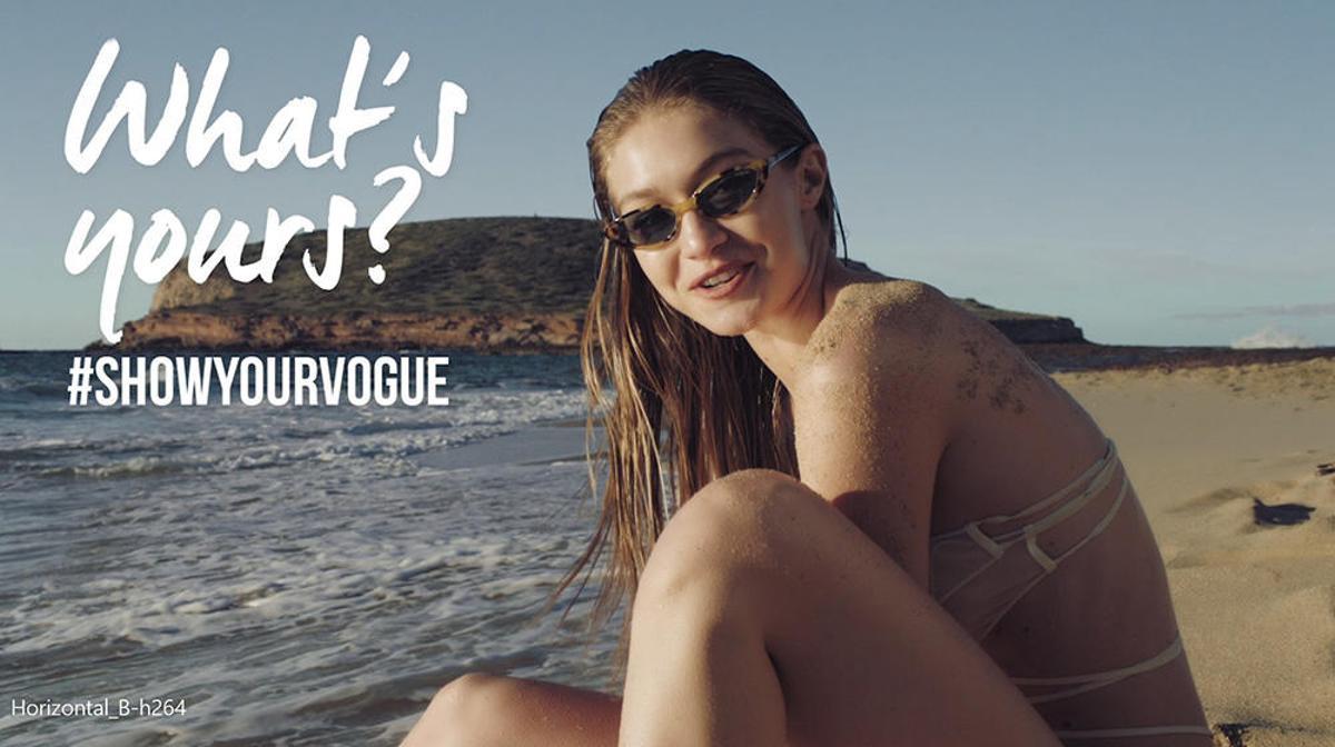 La mirada ibicenca de Gigi Hadid