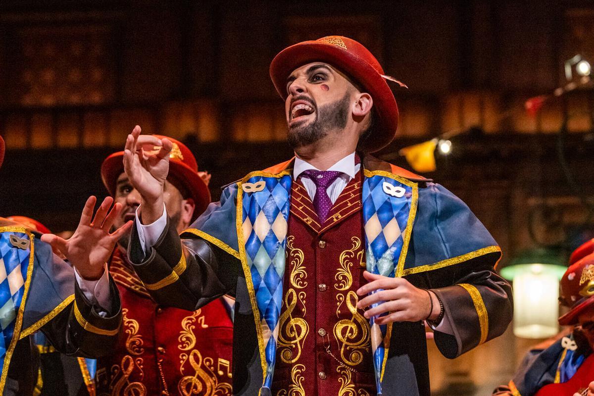 Comparsa 'El asesino de comparsistas'. Final COAC Málaga 2026