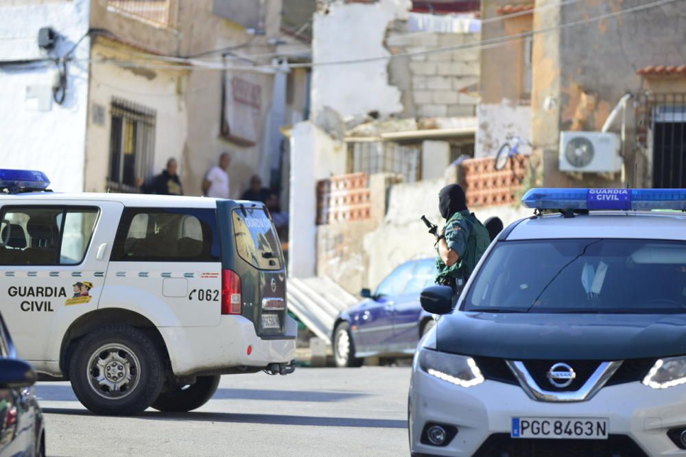 Macrooperación policial contra el narcotráfico en Cartagena