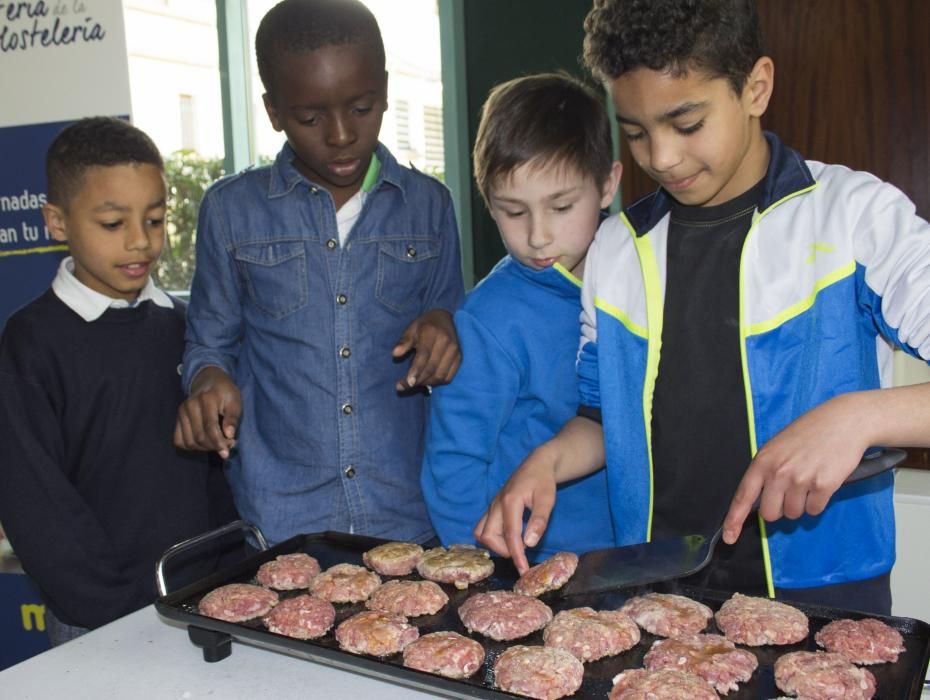 Curso de cocina para niños en Oviedo