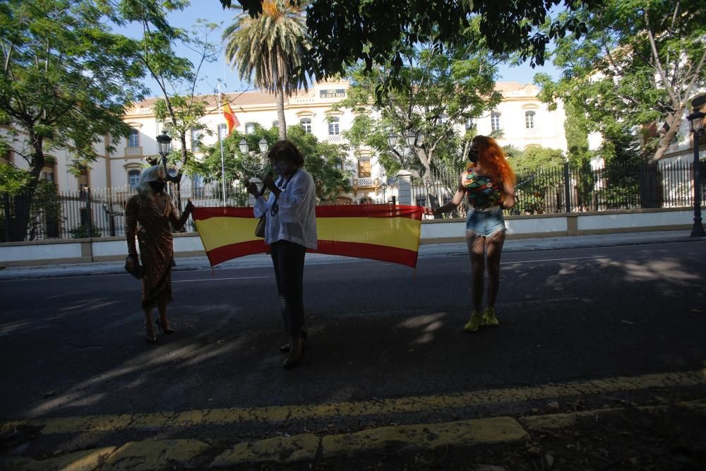 Reivindicación LGTB+ frente al cuartel de San Juan