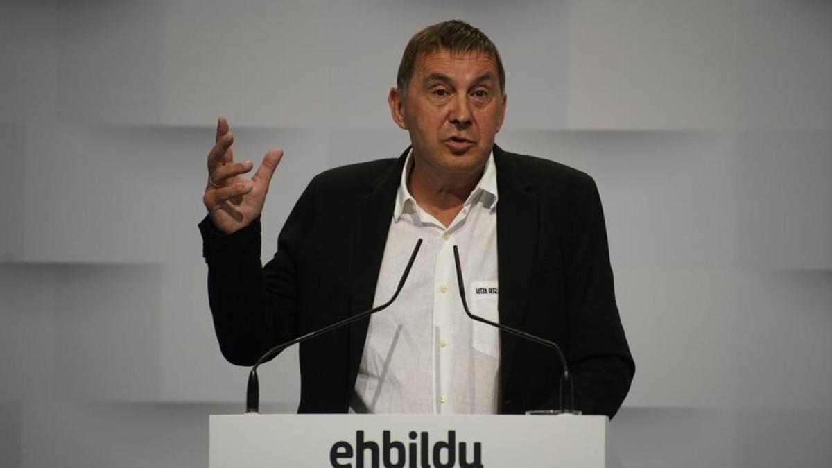 El coordinador general d'EH Bildu, Arnaldo Otegi.