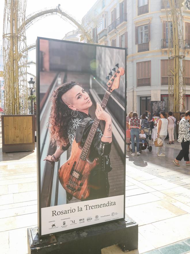 Fotos de la exposición 'Out Flamenco' de la calle Larios