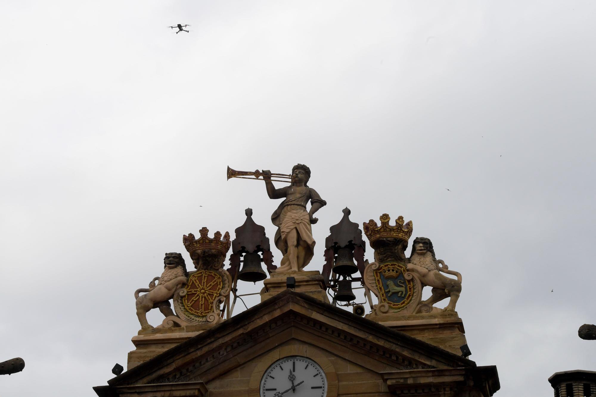 El chupinazo de los Sanfermines 2023, en imágenes