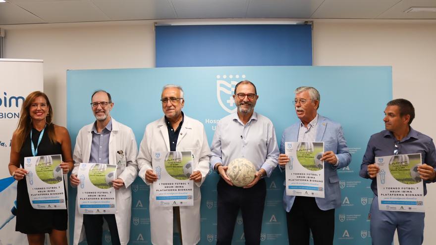 El Hospital Regional e Ibima organizan el primer torneo benéfico de fútbol 7